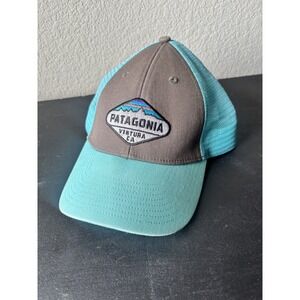 Patagonia Baseball Cap Blue and Grey Ventura, CA Embroidered‎ Logo Hat
